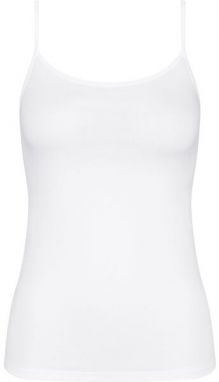 TRIUMPH SENSE OF COTTON Dámsky tielkový top, biela, veľkosť