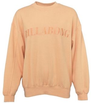Billabong PALMIN KENDAL CREW Dámska mikina, lososová, veľkosť L