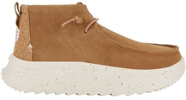 HEY DUDE WENDY PEAK HI SUEDE Dámska voľnočasová obuv, hnedá, veľkosť