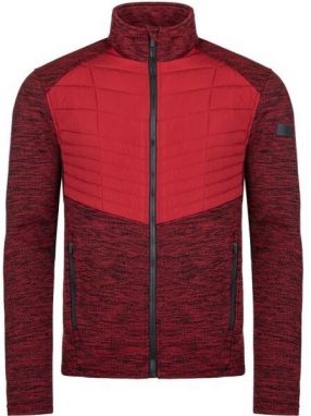 LOAP GAELEO Pánsky sveter, červená, veľkosť