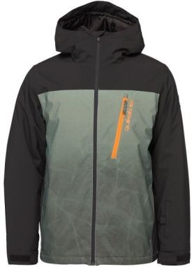 Quiksilver MORTON JK Pánska lyžiarska bunda, sivá, veľkosť