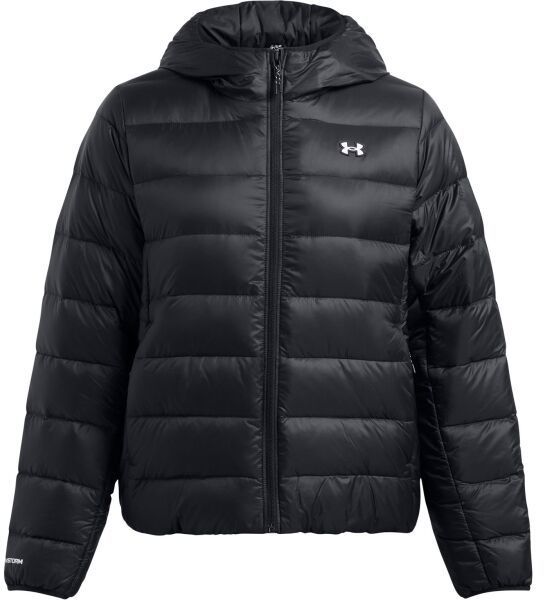 Under Armour LEGEND DOWN HOODED Dámska bunda, čierna, veľkosť L