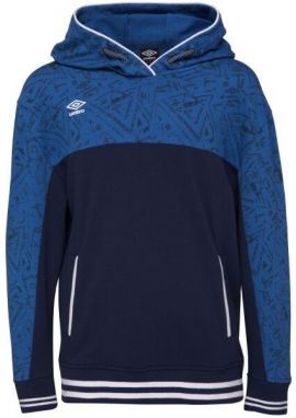Umbro WANZI Chlapčenská mikina, tmavo modrá, veľkosť 116-122