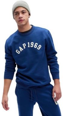 GAP V-FRCH GAP 1969 Pánska mikina, modrá, veľkosť