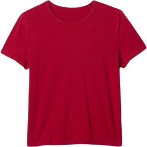 GAP ORGANIC Dámske tričko, červená, veľkosť