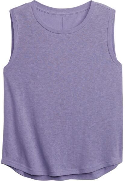 GAP LINEN BLEND SHELL Dámske tielko, fialová, veľkosť
