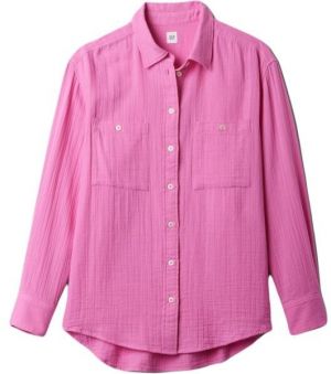 GAP BIG Dámska košeľa, ružová, veľkosť