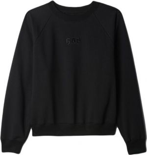 GAP NEW RAGLAN Dámska mikina, čierna, veľkosť