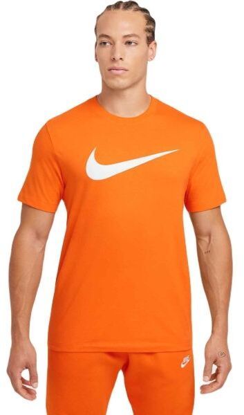 Nike NSW TEE ICON SWOOSH Pánske tričko, oranžová, veľkosť