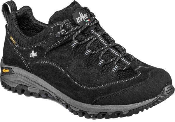 Lomer SELLA II MTX NUBUCK Unisex treková obuv, čierna, veľkosť