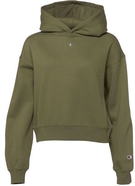 Champion HOODED Dámska mikina, khaki, veľkosť