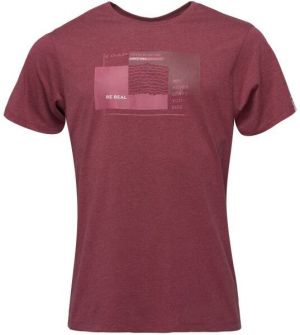 LOAP BOHEM Pánske tričko, vínová, veľkosť