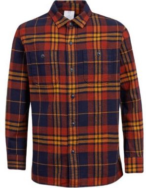 GAP LS FLANNEL Chlapčenská košeľa, červená, veľkosť