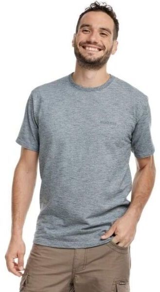 BUSHMAN FORK Pánske tričko, svetlomodrá, veľkosť