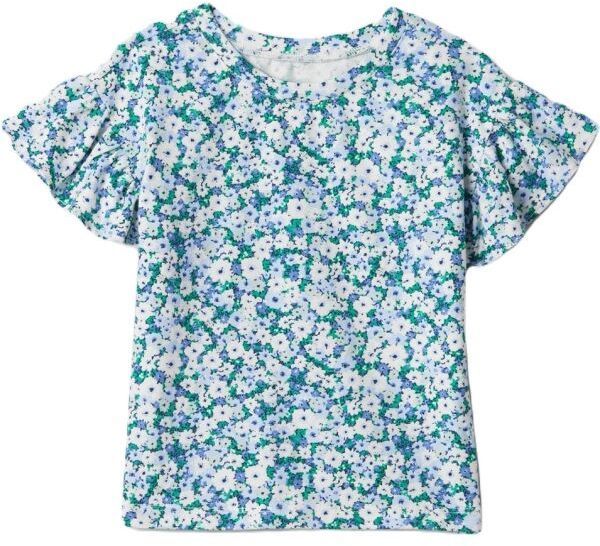 GAP BABY Dievčenské tričko, modrá, veľkosť 5Y