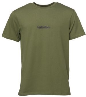 Quiksilver SIMPLE LETTRING SS Pánske tričko, khaki, veľkosť