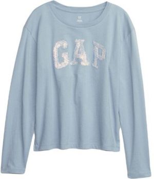GAP BETTER GRAPHIC Dievčenské tričko, svetlomodrá, veľkosť