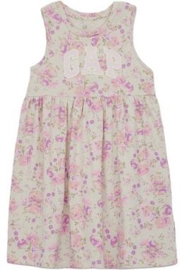 GAP BABY Dievčenské šaty, béžová, veľkosť 4Y