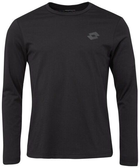 Lotto MSC LONG SLEEVE TEE Pánske tričko, čierna, veľkosť