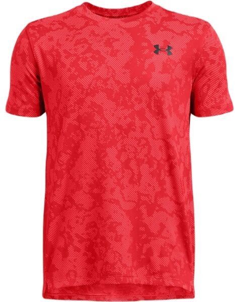 Under Armour VENT GEODE Chlapčenské tričko, červená, veľkosť M