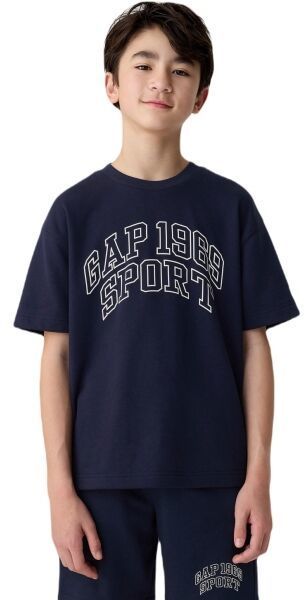 GAP INTL LOGO CREW Chlapčenské tričko, tmavo modrá, veľkosť