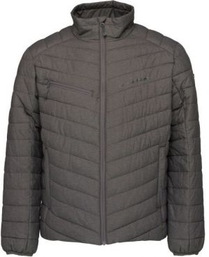 ADVENTER & FISHING STEEL Pánska zateplená bunda, sivá, veľkosť