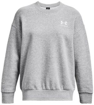 Under Armour ESSENTIAL FLC OS CREW Dámska mikina, sivá, veľkosť