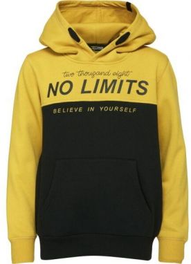 Lewro MALO Chlapčenská mikina, žlutá, veľkosť 140-146