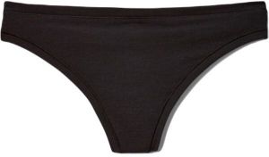 GAP BREATHE THONG Dámske nohavičky, čierna, veľkosť