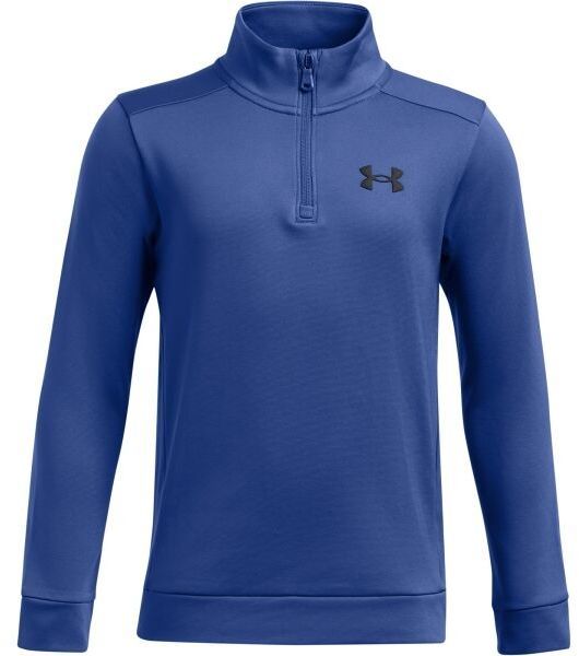 Under Armour ARMOUR FLEECE 1/4 ZIP Chlapčenská mikina, modrá, veľkosť XL