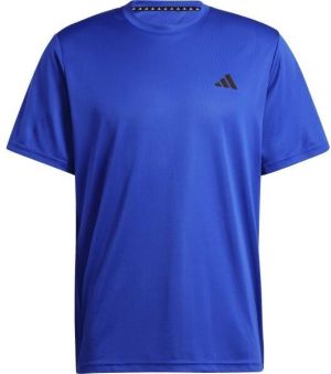 adidas TRAIN ESSENTIALS TRAINING TEE Pánske tričko, modrá, veľkosť