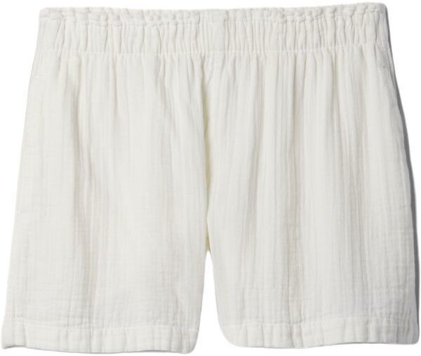 GAP CRINKLE Dámske šortky, biela, veľkosť