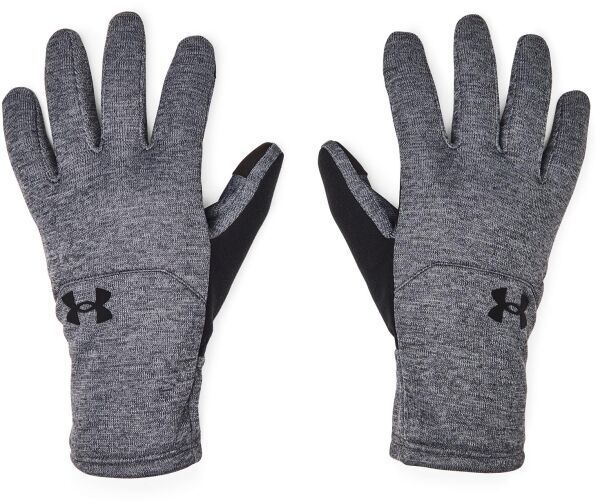 Under Armour STORM FLEECE GLOVES Pánske rukavice, sivá, veľkosť M