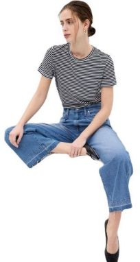 GAP ORGANIC Dámske tričko, biela, veľkosť