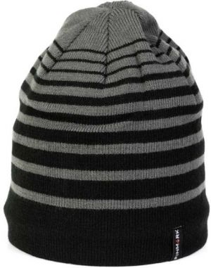 Finmark WINTER HAT Pánska zimná pletená čiapka, čierna, veľkosť UNI