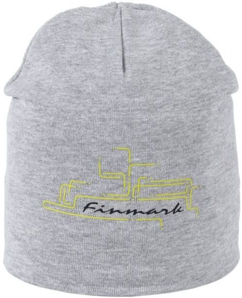 Finmark CHILDREN’S HAT Detská zimná čiapka, sivá, veľkosť UNI