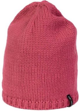 Finmark WINTER HAT Dámska zimná pletená čiapka, ružová, veľkosť