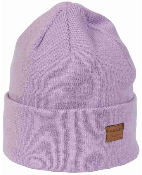 Finmark WINTER HAT Zimná pletená čiapka, fialová, veľkosť