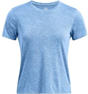 Under Armour LAUNCH CAMO Dámske tričko, svetlomodrá, veľkosť