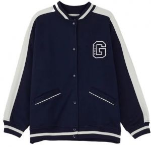 GAP JPN VARSITY Dámska bunda, tmavo modrá, veľkosť