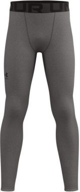 Under Armour COLDGEAR® LEGGINS Chlapčenské legíny, tmavo sivá, veľkosť L