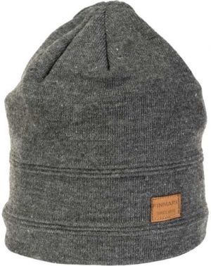 Finmark WINTER HAT Pánska pletená čiapka, tmavo sivá, veľkosť