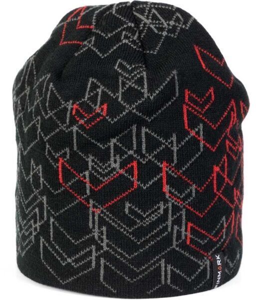 Finmark WINTER HAT Pánska pletená čiapka, čierna, veľkosť