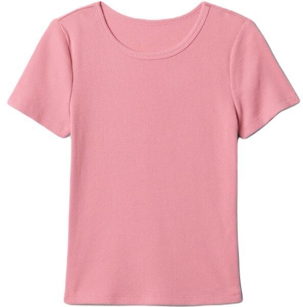 GAP SS RIB Dievčenské tričko, lososová, veľkosť