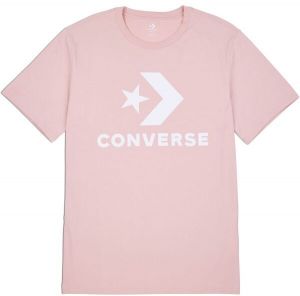 Converse STANDARD FIT  STAR CHEV Pánske tričko, ružová, veľkosť