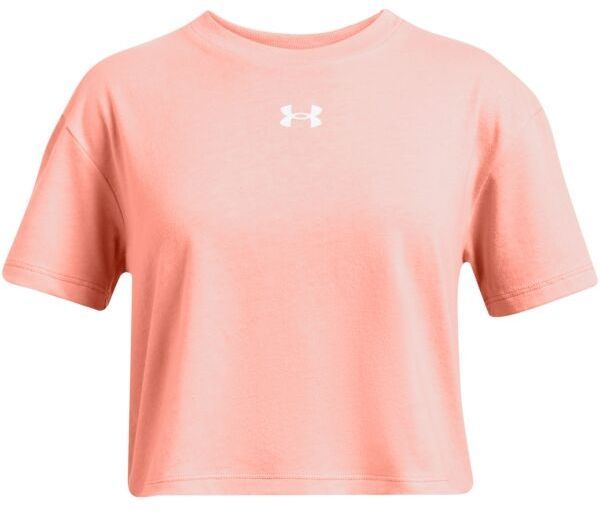 Under Armour SPORTSTYLE Dievčenské tričko, lososová, veľkosť L