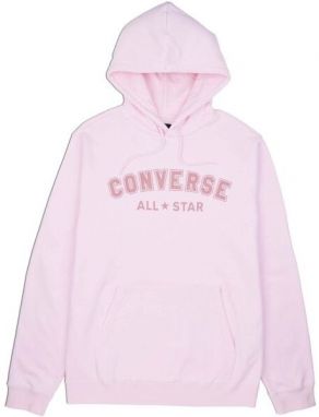 Converse CLASSIC FIT ALL STAR SINGLE SCREEN PRINT Dámska mikina, ružová, veľkosť