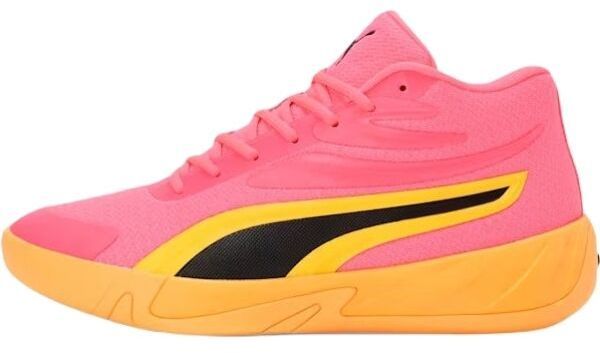 Puma COURT PRO Pánska basketbalová obuv, ružová, veľkosť 44.5