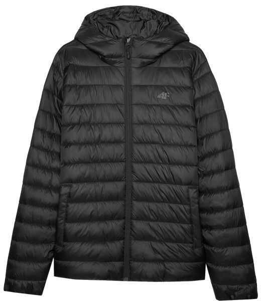 4F JACKET CITY Pánska bunda, čierna, veľkosť