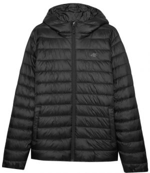 4F JACKET CITY Pánska bunda, čierna, veľkosť